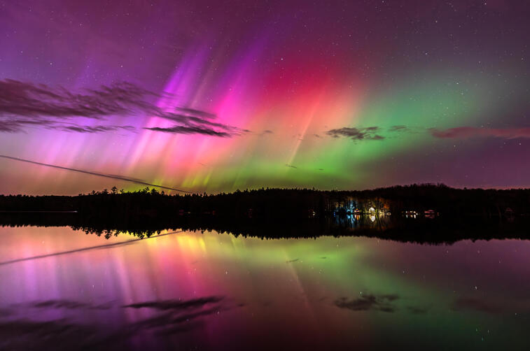 Aurora Borealis in Maine